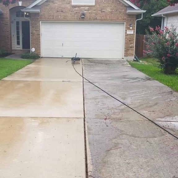 Driveway Cleaning Starting at $80