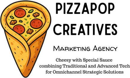 PizzaPop Creatives Marketing Agency logo