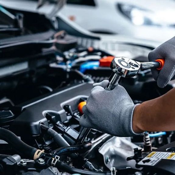 Black Cruiser Motorcycle