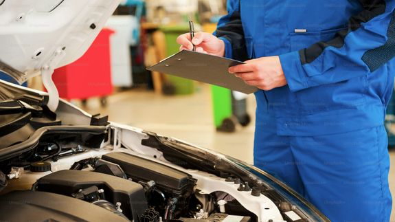 Black Vehicle Wheel and Tire