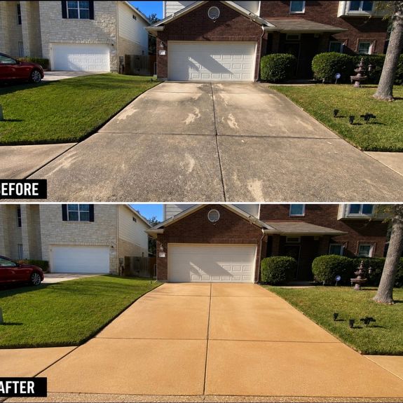 What methods do you use for driveway cleaning?