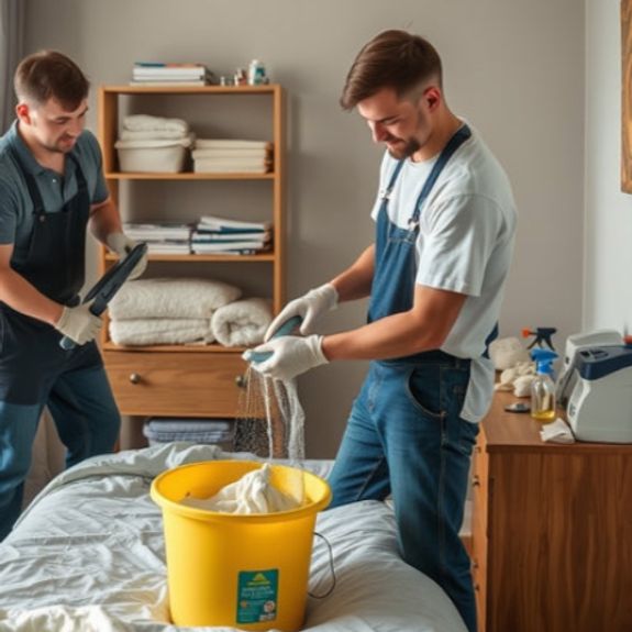 Volunteer People Picking Up Trash and Plastics
