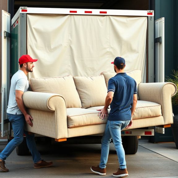 Two volunteers picking up litter outdoors to support environmental conservation.