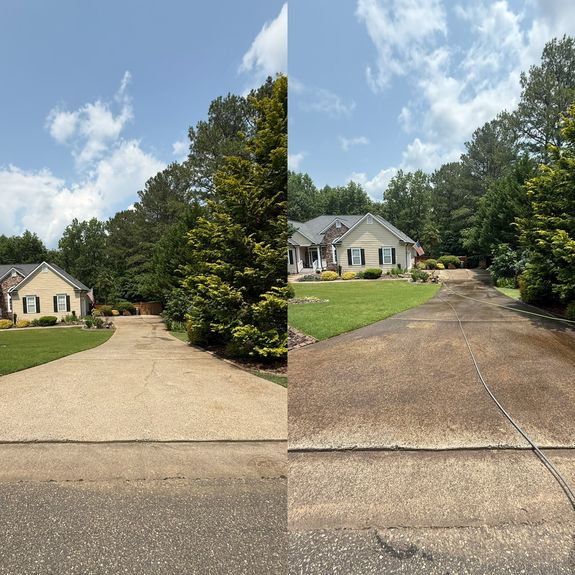 Will pressure washing damage my landscaping?
