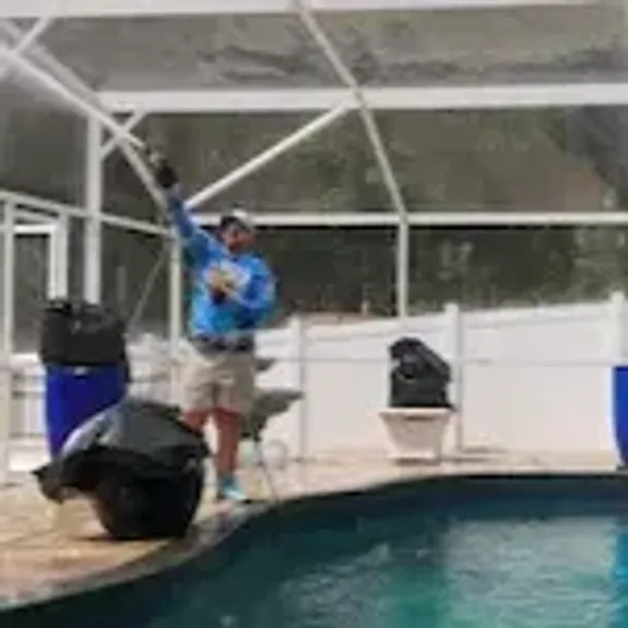 Pool Deck and Lanai Cleaning