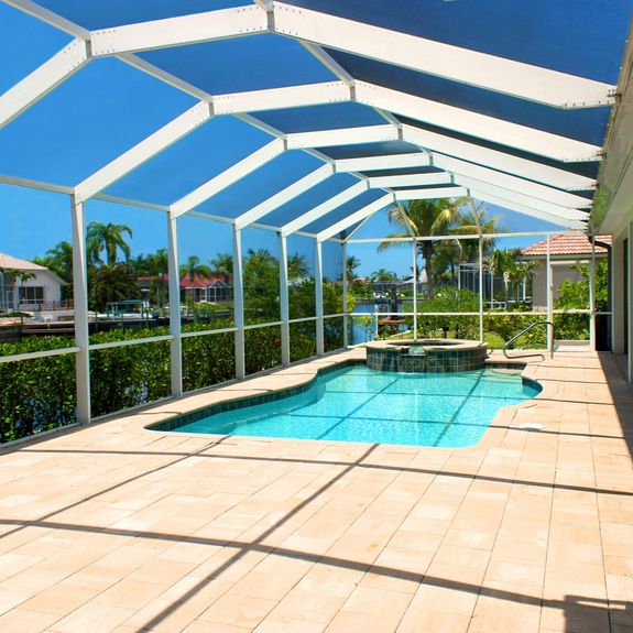 Treatment of walkways, pool decks & more