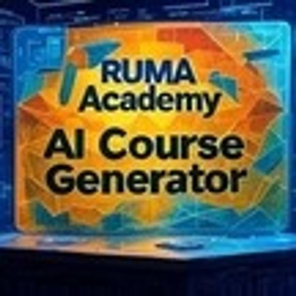 RUMA Academy – Instantly Create Courses with AI