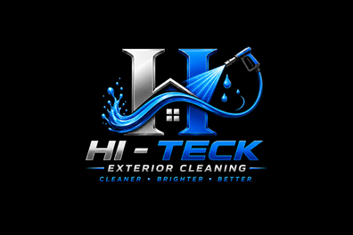 Hi-teck exterior cleaning  logo