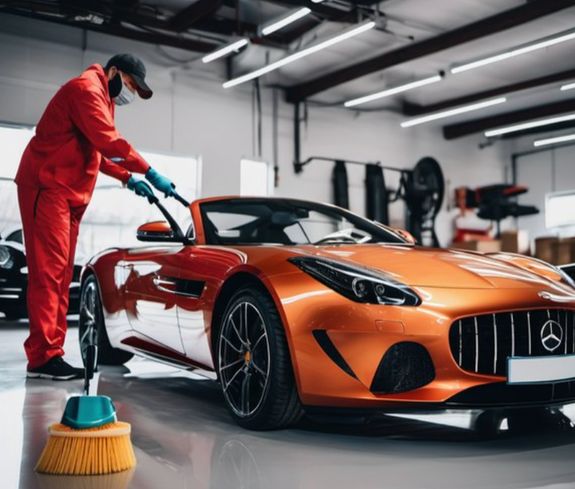 Close-up Photo of Blue Vehicle