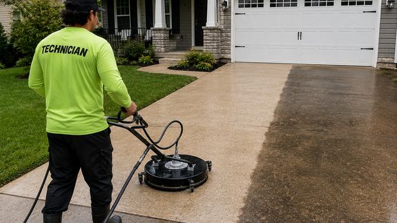 Pressure washing/ Surface cleaning