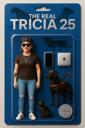 The Real Tricia  25 logo