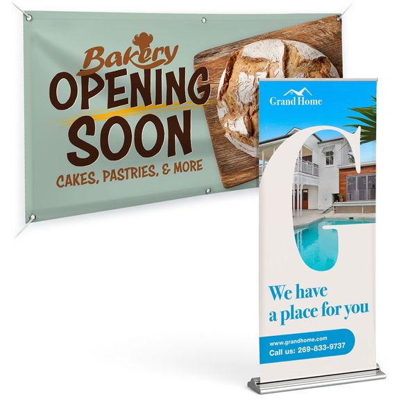 High-Quality Banners