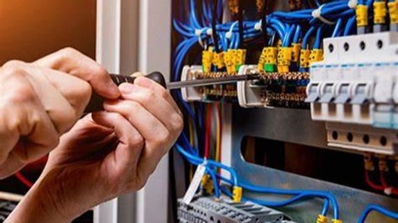 Electrician with Fusebox