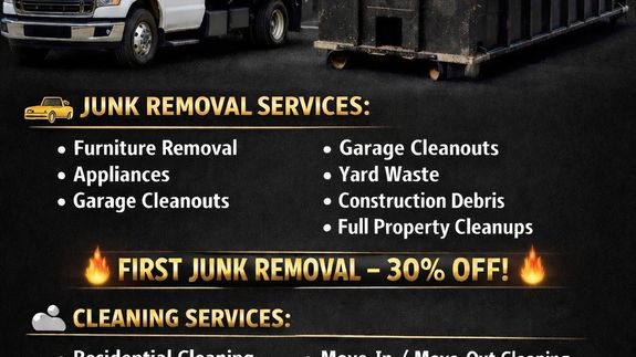 Junk Removal, Hauling and Lawn Care in Springdale, AR