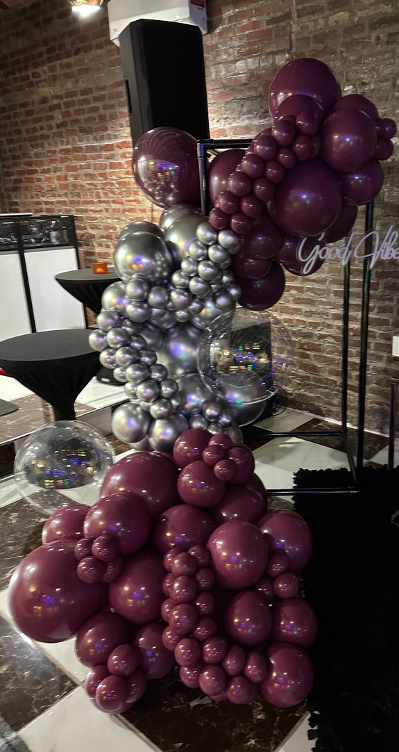 💜 Grand Balloon Installation