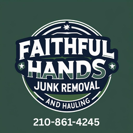 Faithful hands Junk Removal and Hauling  logo