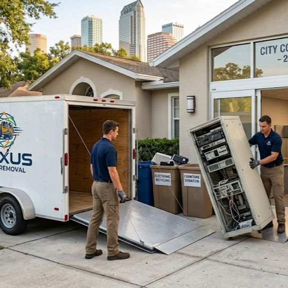 What types of appliances can Nexus Junk Removal handle?
