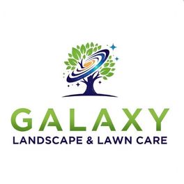 Galaxy landscape & lawn care  logo