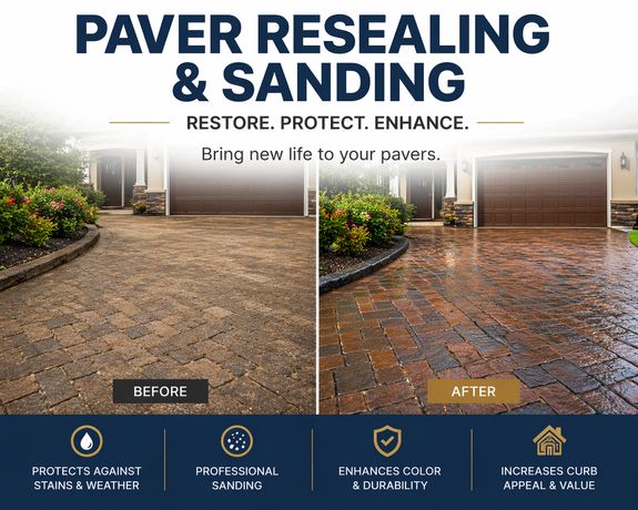 Paver Sanding and Resealing