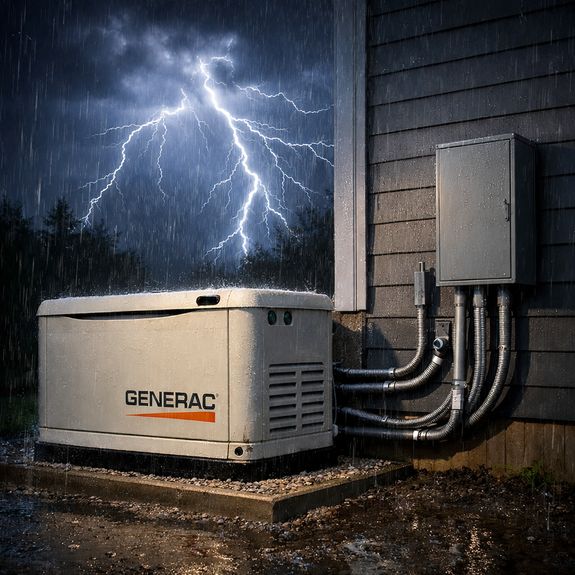 Whole-Home Standby Generator Installation