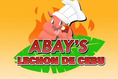 Flaming Forks by Abays Lechon De Cebu logo