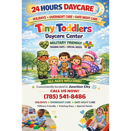Tiny toddlers daycare logo